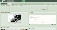 Desktop Screenshot of gigantus.deviantart.com
