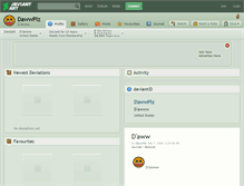 Tablet Screenshot of dawwplz.deviantart.com