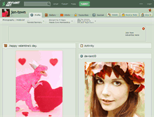 Tablet Screenshot of jen-town.deviantart.com