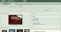 Desktop Screenshot of chilangolandia.deviantart.com