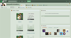 Desktop Screenshot of gypsyandcommodore.deviantart.com