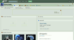 Desktop Screenshot of disney-hades.deviantart.com