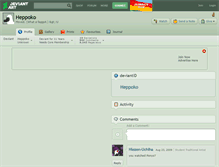 Tablet Screenshot of heppoko.deviantart.com