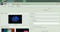 Desktop Screenshot of l13000.deviantart.com