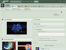 Tablet Screenshot of l13000.deviantart.com