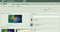 Desktop Screenshot of fedo64.deviantart.com