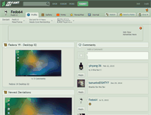 Tablet Screenshot of fedo64.deviantart.com