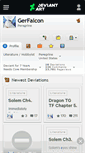 Mobile Screenshot of gerfalcon.deviantart.com
