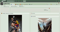 Desktop Screenshot of naughtynadya.deviantart.com