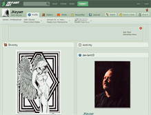 Tablet Screenshot of jkeyser.deviantart.com