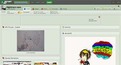 Desktop Screenshot of nightmare-sanx.deviantart.com