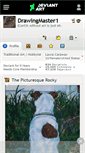 Mobile Screenshot of drawingmaster1.deviantart.com