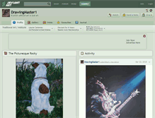 Tablet Screenshot of drawingmaster1.deviantart.com