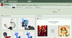 Desktop Screenshot of bronyboy.deviantart.com