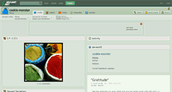 Desktop Screenshot of cookie-monster.deviantart.com