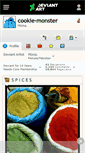 Mobile Screenshot of cookie-monster.deviantart.com