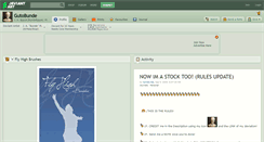 Desktop Screenshot of gutobunde.deviantart.com