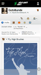 Mobile Screenshot of gutobunde.deviantart.com