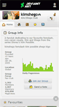Mobile Screenshot of kimshego.deviantart.com