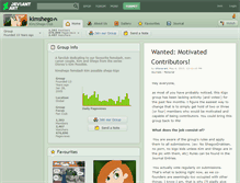 Tablet Screenshot of kimshego.deviantart.com