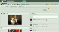Desktop Screenshot of ladystyx.deviantart.com
