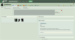 Desktop Screenshot of clubsdeuce.deviantart.com