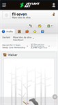 Mobile Screenshot of fil-seven.deviantart.com