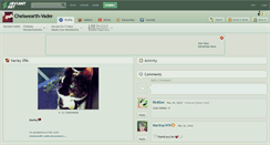 Desktop Screenshot of chelseearth-vader.deviantart.com