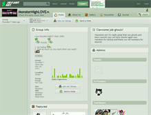 Tablet Screenshot of monsterhighlove.deviantart.com