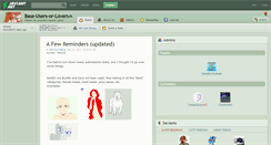 Desktop Screenshot of base-users-or-lovers.deviantart.com