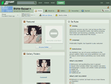 Tablet Screenshot of bishie-bazaar.deviantart.com