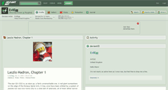 Desktop Screenshot of evilegg.deviantart.com