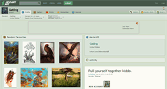 Desktop Screenshot of gatling.deviantart.com