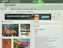 Tablet Screenshot of alice-n-zepplind.deviantart.com