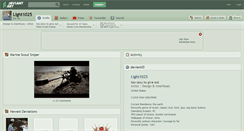 Desktop Screenshot of light1025.deviantart.com