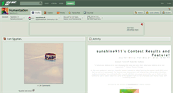 Desktop Screenshot of humanization.deviantart.com