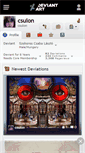 Mobile Screenshot of csulon.deviantart.com