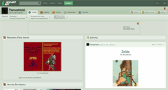 Desktop Screenshot of flameshield.deviantart.com