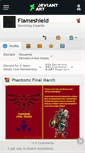 Mobile Screenshot of flameshield.deviantart.com