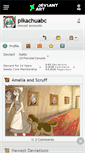 Mobile Screenshot of pikachuabc.deviantart.com