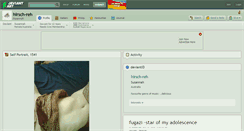 Desktop Screenshot of hirsch-reh.deviantart.com