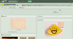 Desktop Screenshot of howtopeelanorange.deviantart.com