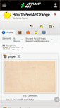 Mobile Screenshot of howtopeelanorange.deviantart.com