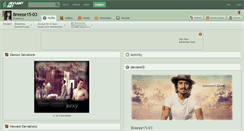 Desktop Screenshot of breeze15-03.deviantart.com