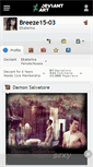 Mobile Screenshot of breeze15-03.deviantart.com