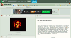 Desktop Screenshot of animangachik.deviantart.com