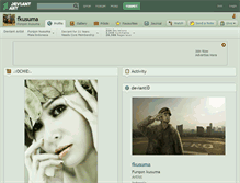 Tablet Screenshot of fkusuma.deviantart.com