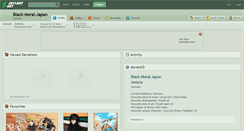 Desktop Screenshot of black-moral-japan.deviantart.com