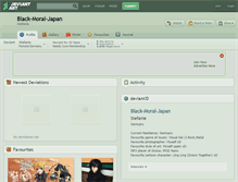 Tablet Screenshot of black-moral-japan.deviantart.com