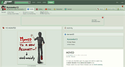 Desktop Screenshot of kuroneko13.deviantart.com